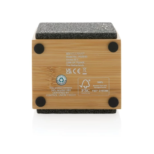 Bambusowy głośnik bezprzewodowy 5W Wynn (P329.639)