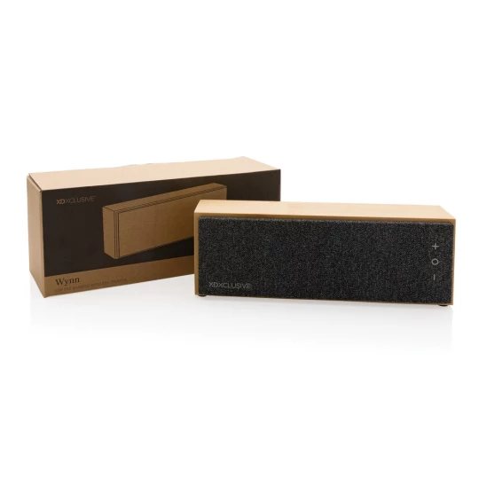 Bambusowy głośnik bezprzewodowy 10W Wynn (P329.649)