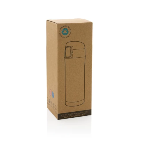 Kubek termiczny 300 ml, stal nierdzewna z recyklingu (P435.061)