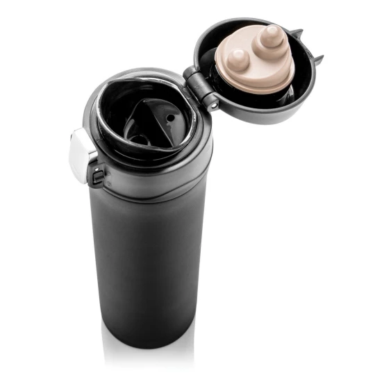 Kubek termiczny 450 ml, stal nierdzewna z recyklingu (P435.501)