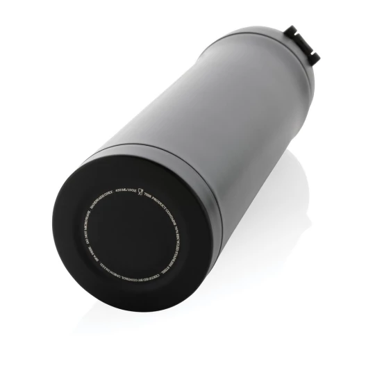 Kubek termiczny 450 ml, stal nierdzewna z recyklingu (P435.501)