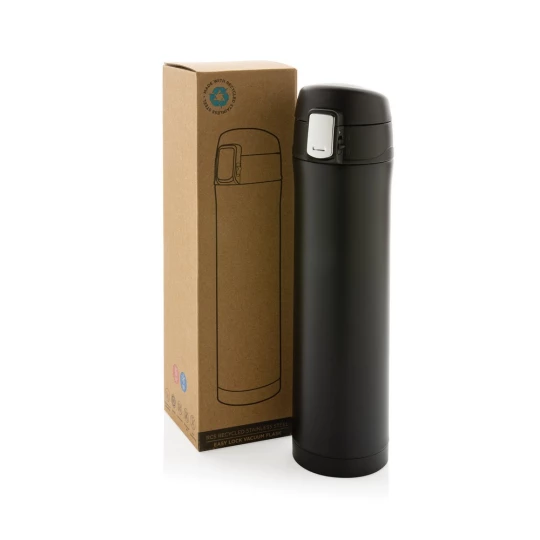 Kubek termiczny 450 ml, stal nierdzewna z recyklingu (P435.501)