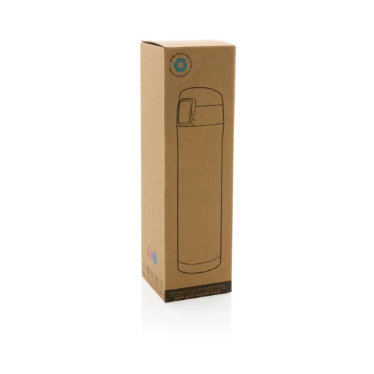Kubek termiczny 450 ml, stal nierdzewna z recyklingu (P435.501)
