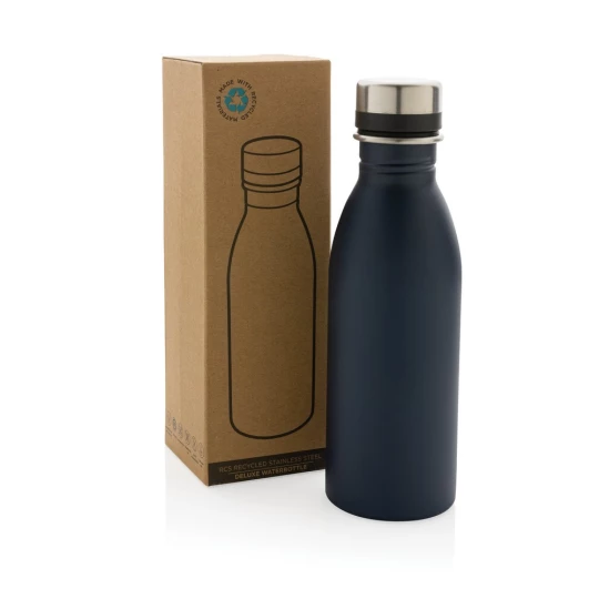 Butelka sportowa 500 ml ze stali nierdzewnej z recyklingu (P435.710)