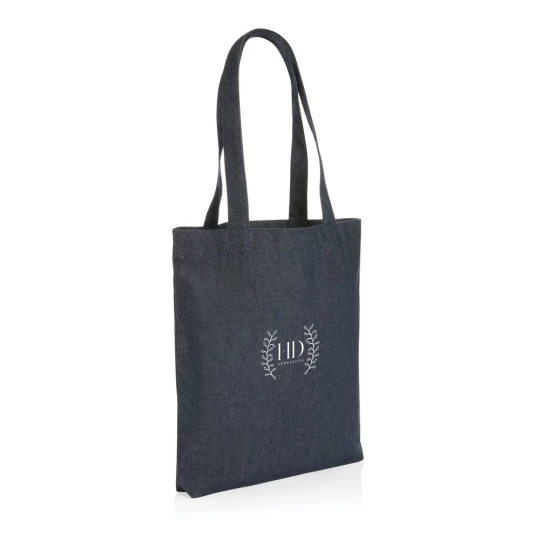 Torba na zakupy Impact AWARE™, dżins z recyklingu (P762.845)