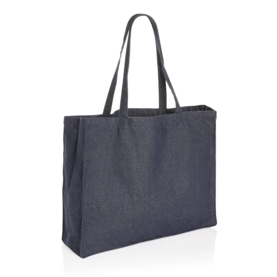 Torba na zakupy Impact AWARE™, dżins z recyklingu (P762.855)