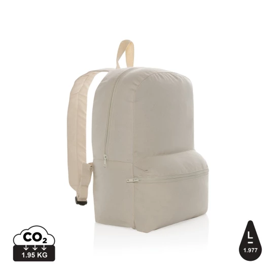 Plecak Impact AWARE™, niebarwiona bawełna z recyklingu (P762.980)
