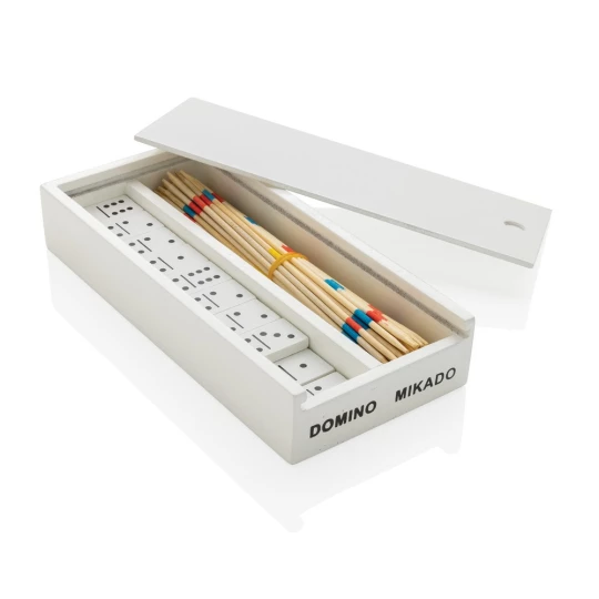 Zestaw gier, mikado i domino (P940.153)