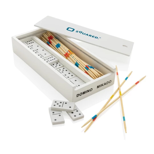 Zestaw gier, mikado i domino (P940.153)