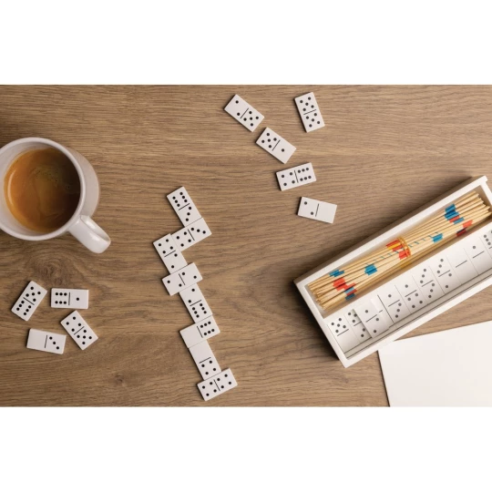 Zestaw gier, mikado i domino (P940.153)