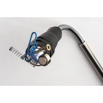 Latarka LED teleskopowa - czarny - (GM-80387-03)