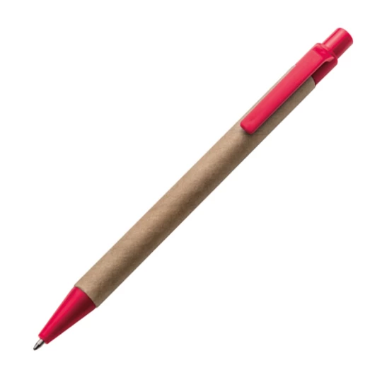 Długopis tekturowy - czerwony - (GM-10397-05)
