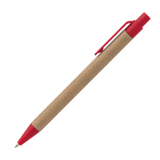Długopis tekturowy - czerwony - (GM-10397-05)