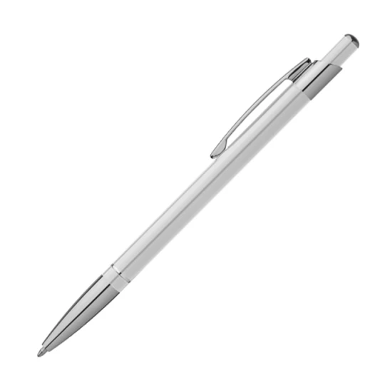 Długopis metalowy - biały - (GM-10419-06)