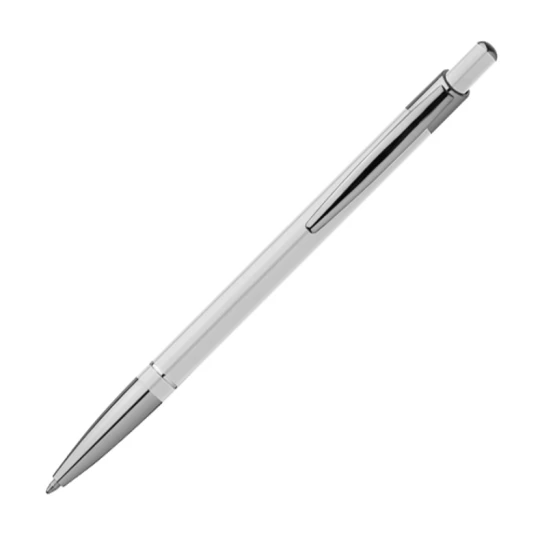 Długopis metalowy - biały - (GM-10419-06)