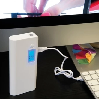 Power bank 10 000 mAh - biały - (GM-20518-06)