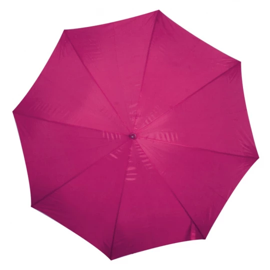 Parasol automatyczny z drewnianą rączką 105 cm - różowy - (GM-45131-11)