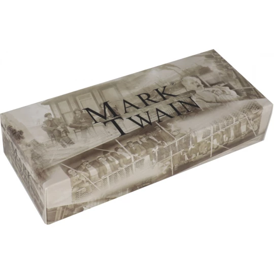 Długopis metalowy Mark Twain - czarny - (GM-10612-03)