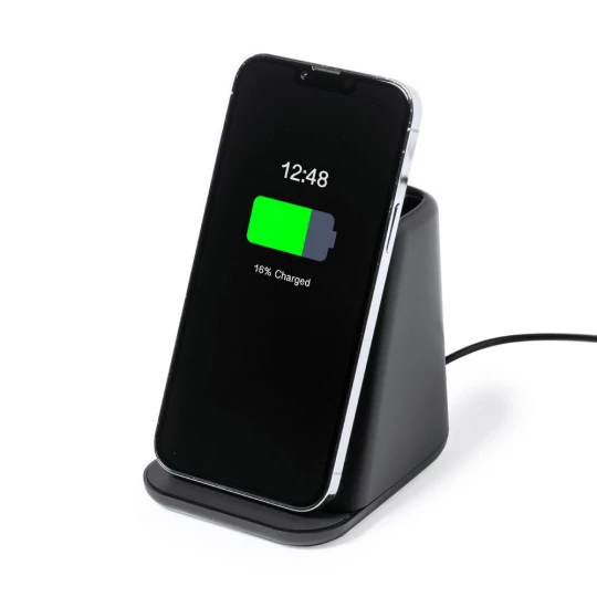 Ładowarka bezprzewodowa 15W, 2 wyjścia USB, pojemnik na przybory do pisania, stojak na telefon (V1113-03)