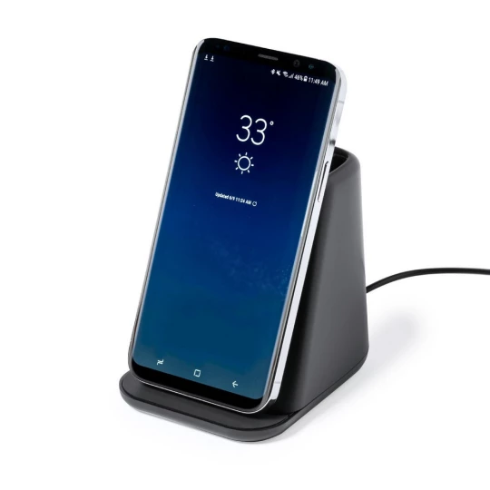 Ładowarka bezprzewodowa 15W, 2 wyjścia USB, pojemnik na przybory do pisania, stojak na telefon (V1113-03)