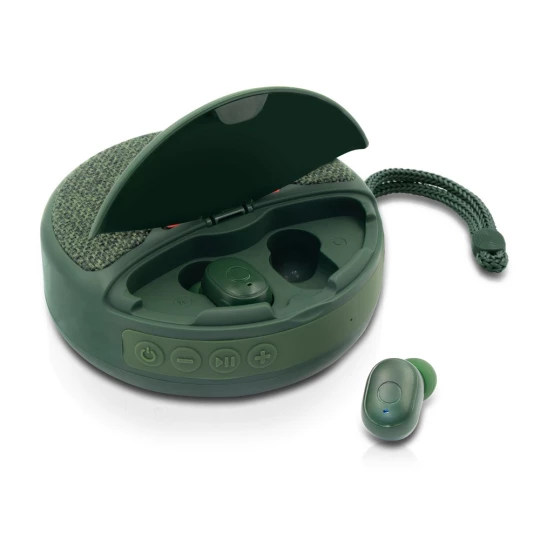 Głośnik bezprzewodowy 5W Air Gifts, radio, bezprzewodowe słuchawki douszne | Caleb (V7282-06)