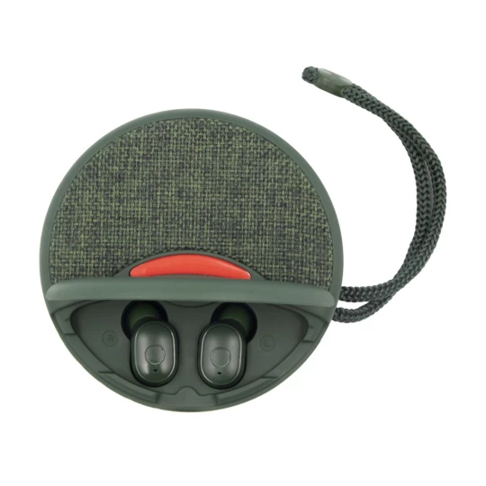 Głośnik bezprzewodowy 5W Air Gifts, radio, bezprzewodowe słuchawki douszne | Caleb (V7282-06)