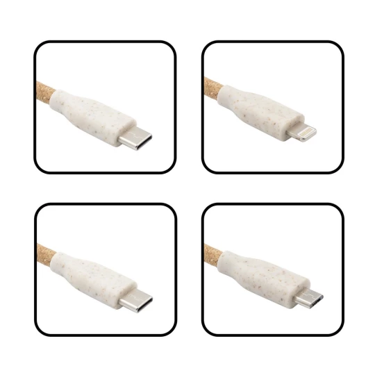 Korkowy kabel do ładowania B'RIGHT | Brent (V0048-00)