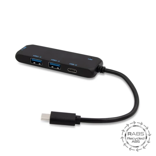 Hub USB i USB typu C z RABS | Gerard (V0018-03)