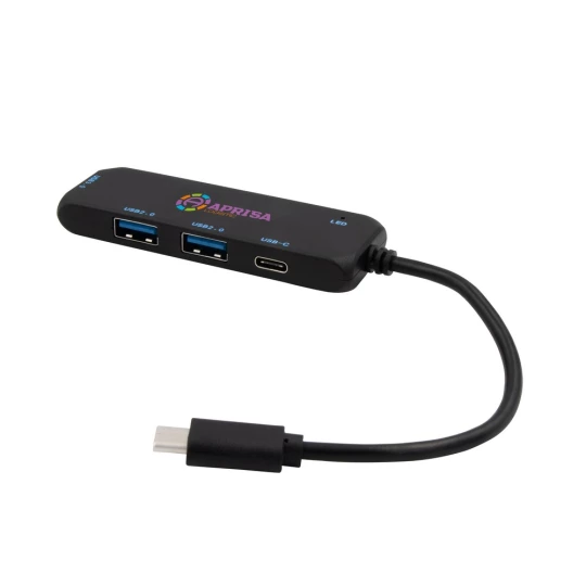 Hub USB i USB typu C z RABS | Gerard (V0018-03)