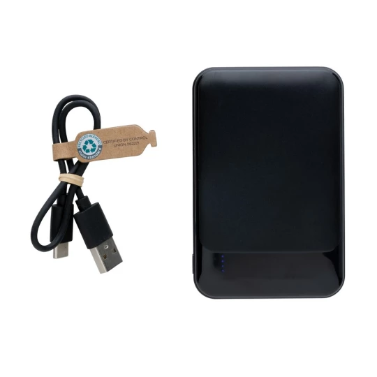 Power bank 5000 mAh, plastik z recyklingu (P322.611)