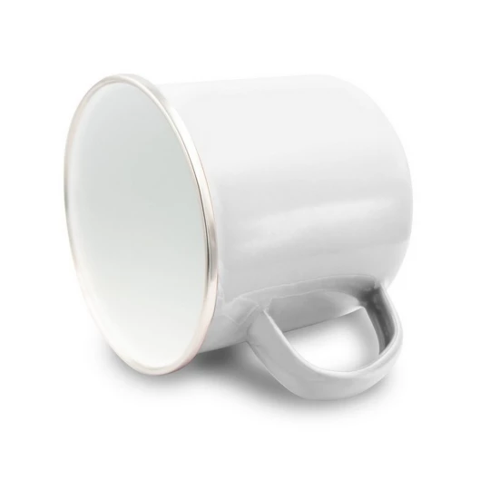 Emaliowany kubek 360 ml | Sandra (V0800/W-02)