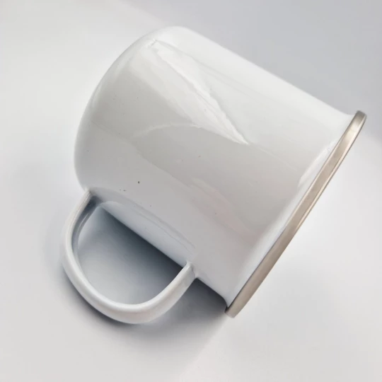 Emaliowany kubek 360 ml | Sandra (V0800/W-02)