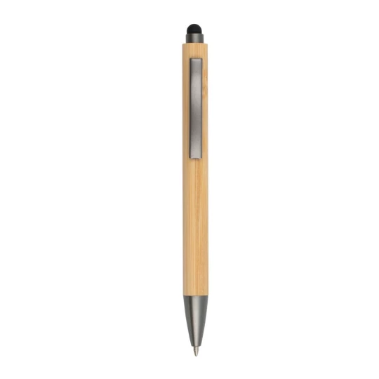 Bambusowy długopis, touch pen | Keandre (V0058-17)