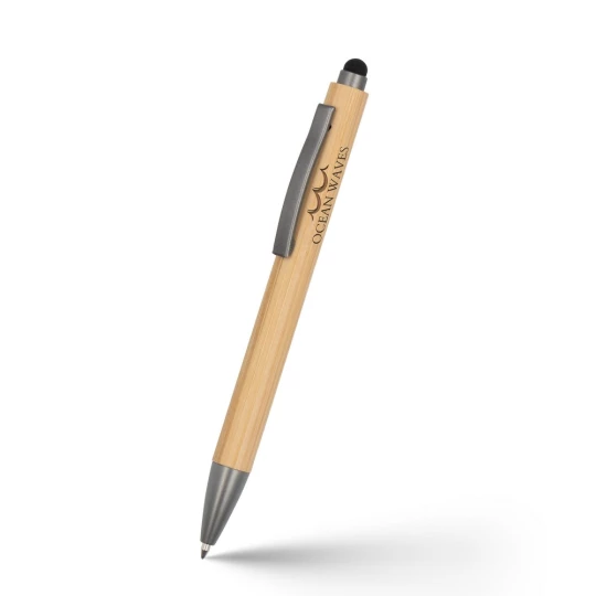 Bambusowy długopis, touch pen | Keandre (V0058-17)