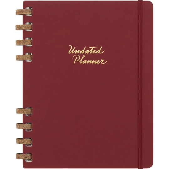 Spiralny kalendarz MOLESKINE Undated Life (VM690-05)
