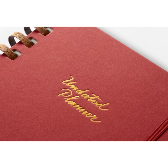 Spiralny kalendarz MOLESKINE Undated Life (VM690-05)