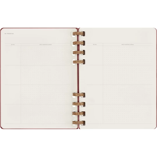 Spiralny kalendarz MOLESKINE Undated Life (VM690-05)