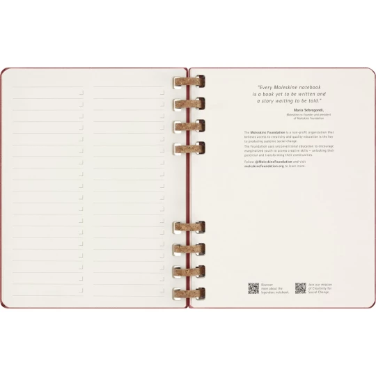 Spiralny kalendarz MOLESKINE Undated Life (VM690-05)