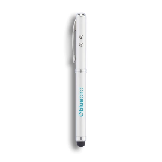 Długopis 4 w 1, touch pen, wskaźnik laserowy, latarka (P327.102)