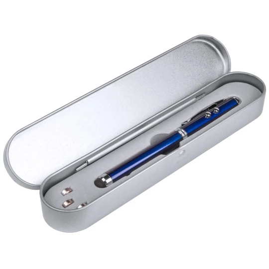 Wskaźnik laserowy, lampka LED, długopis, touch pen (V3459-04)
