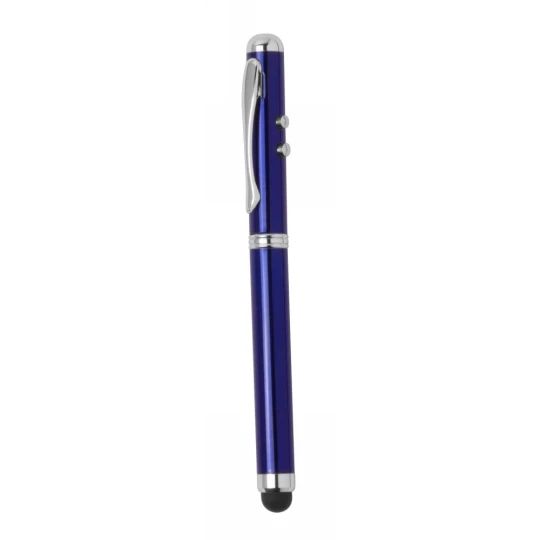 Wskaźnik laserowy, lampka LED, długopis, touch pen (V3459-04)
