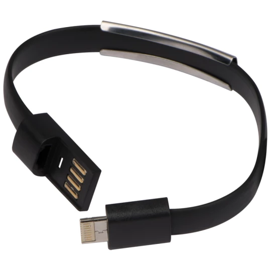 Opaska do transferu - Android, iOS - czarny - (GM-20718-03)