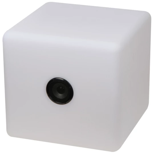Świecący głośnik Bluetooth XXL - biały - (GM-80735-06)