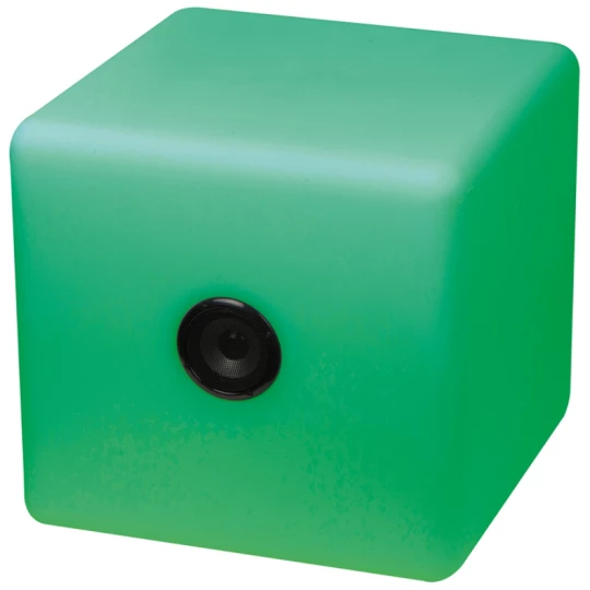 Świecący głośnik Bluetooth XXL - biały - (GM-80735-06)