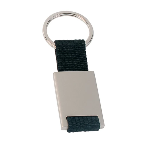 Brelok do kluczy z metalową plakietką (V4790/A-03)