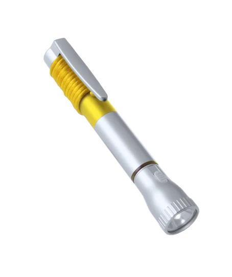 Latarka 2 LED, długopis (V1654-08)