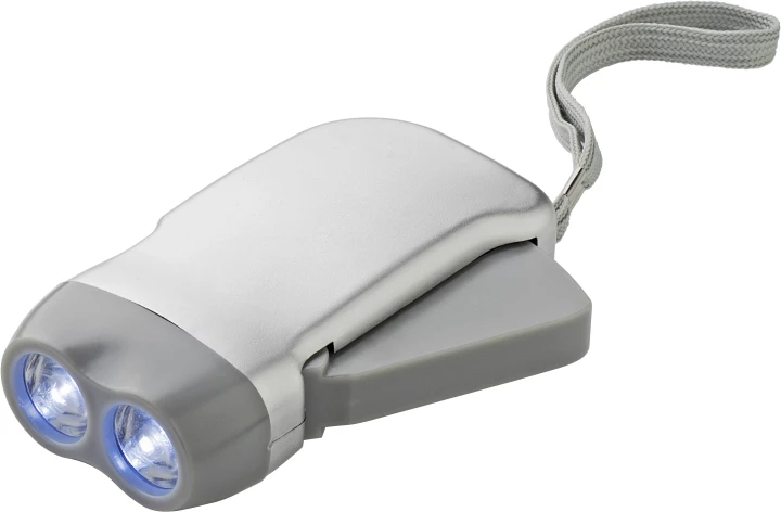 Latarka na dynamo 2 LED (V5504-32)