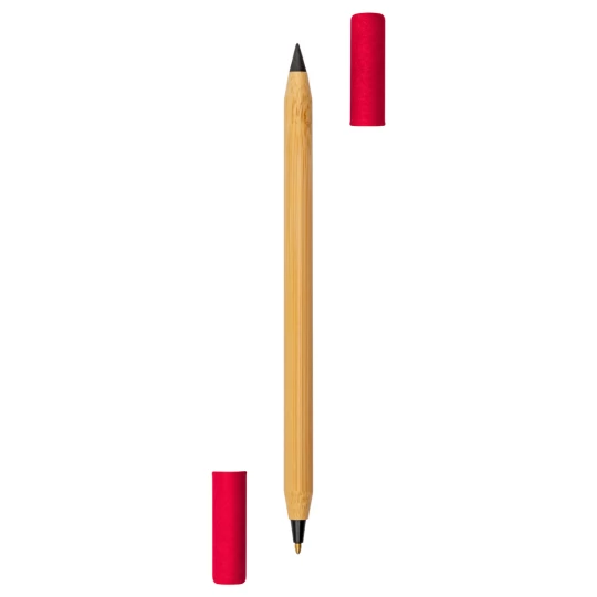 Bambusowy długopis 2 w 1, 