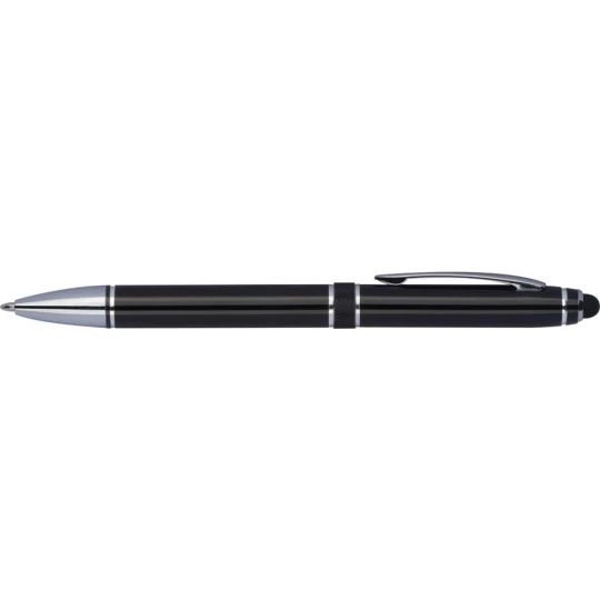 Długopis metalowy touch pen - czarny - (GM-13636-03)