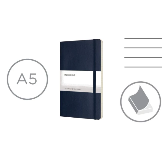 MOLESKINE Notatnik ok. A5 (VM303-27)